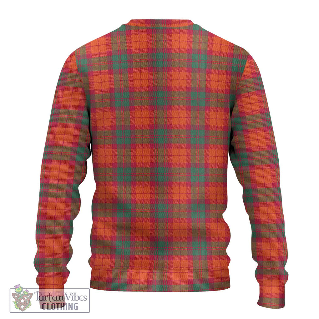 MacNab Ancient Tartan Knitted Sweater with Family Crest DNA In Me Style - Tartanvibesclothing Shop