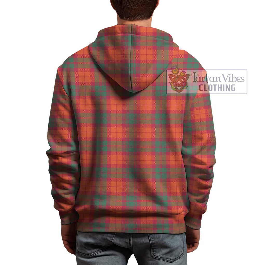 MacNab Ancient Tartan Hoodie with Family Crest DNA In Me Style - Tartanvibesclothing Shop