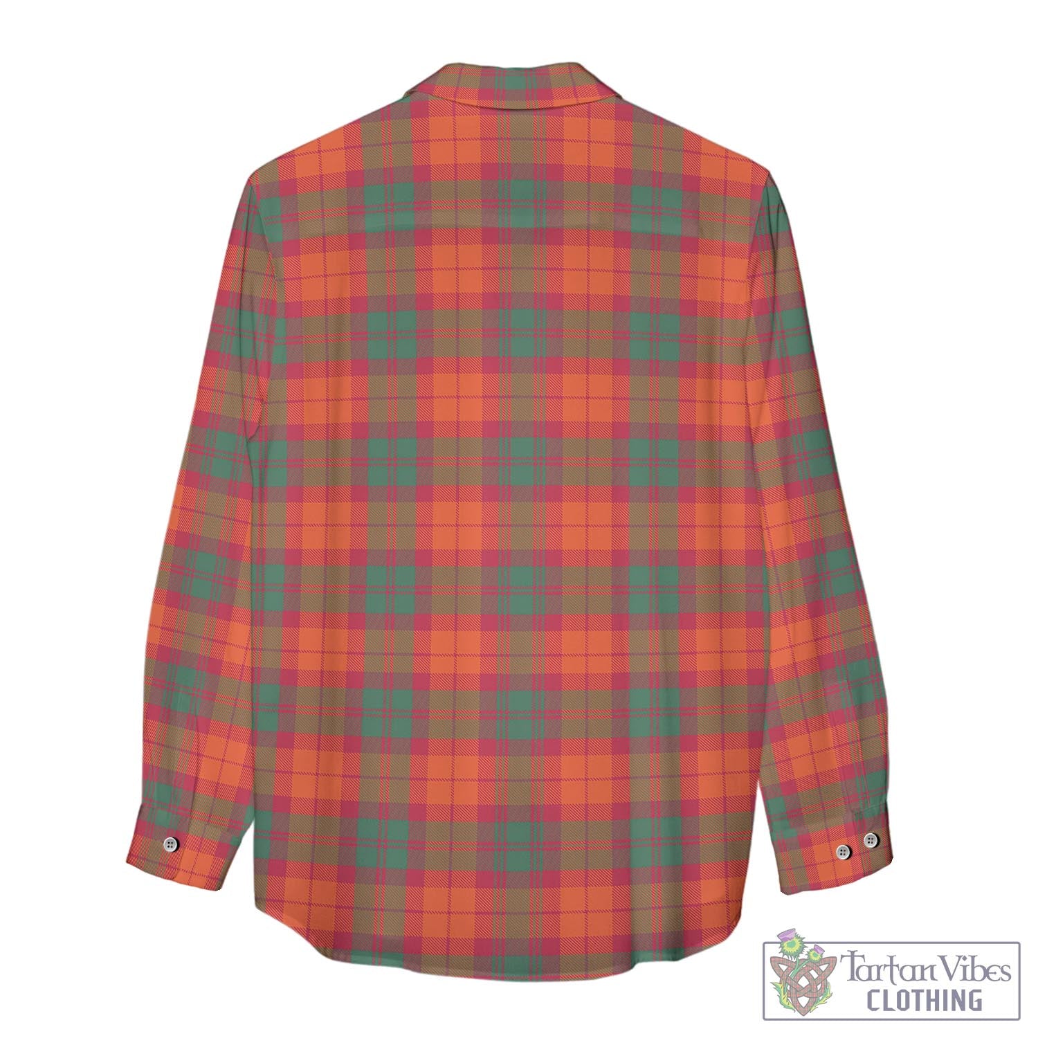 Tartan Vibes Clothing MacNab Ancient Tartan Womens Casual Shirt with Family Crest