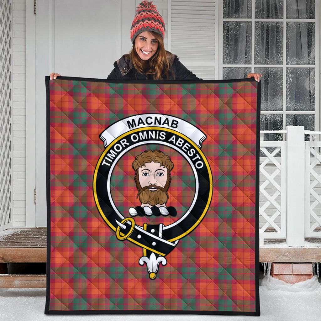 macnab-ancient-tartan-quilt-with-family-crest