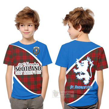 MacNab (McNab) Family Crest Tartan Kid T-Shirt Celebrate Saint Andrew's Day in Style