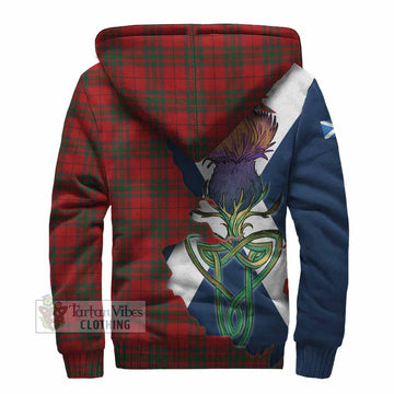 MacNab (McNab) Tartan Family Crest Sherpa Hoodie Scottish Thistle Celtic Inspired - Tartan Vibes Clothing