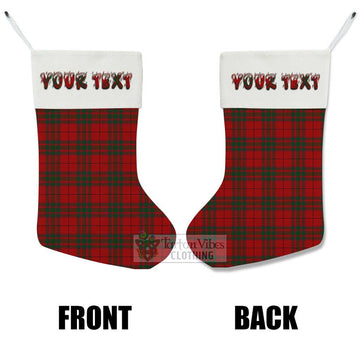 MacNab (McNab) Tartan Christmas Stocking with Personalized Text