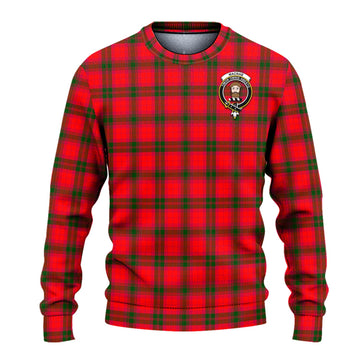 MacNab Modern Tartan Ugly Sweater with Family Crest