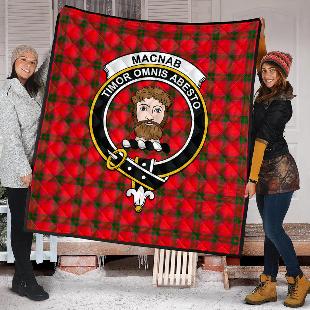 macnab-modern-tartan-quilt-with-family-crest