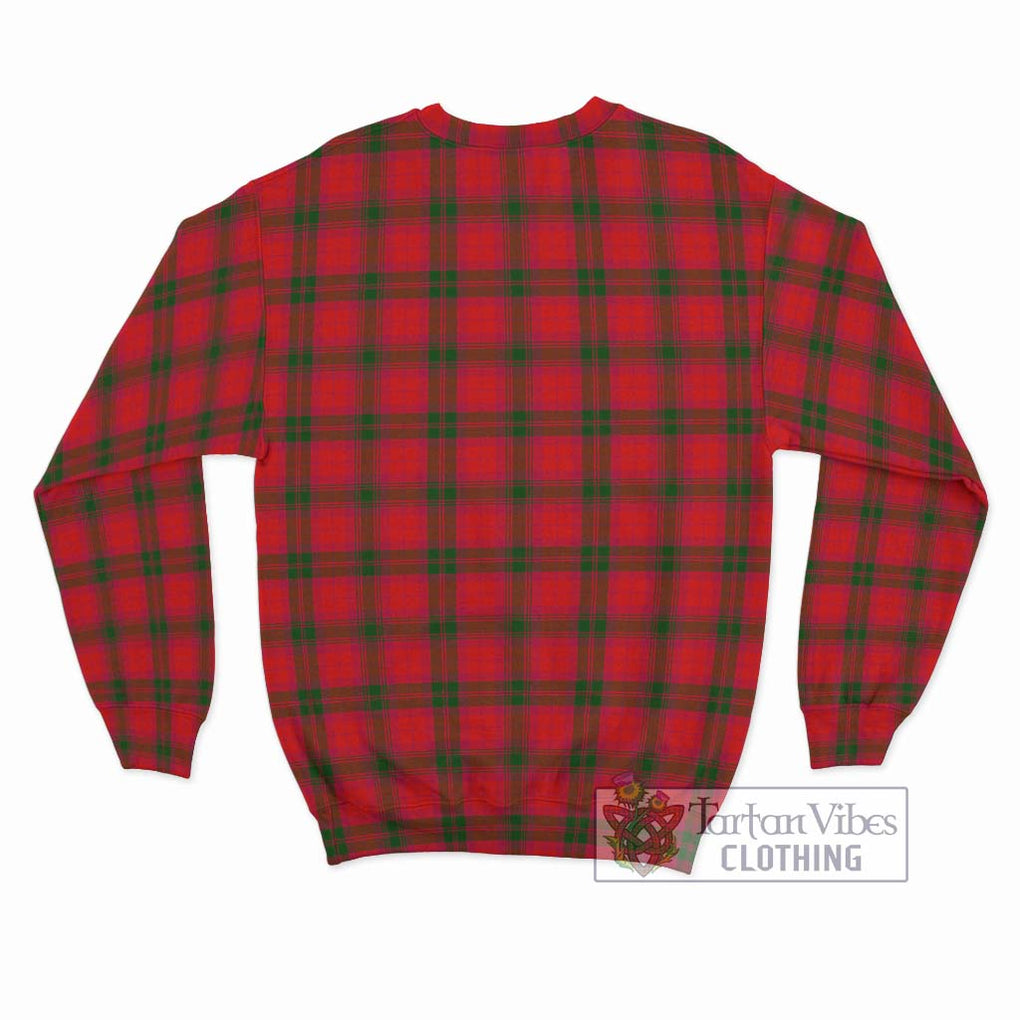 MacNab Modern Tartan Sweatshirt with Family Crest DNA In Me Style - Tartanvibesclothing Shop