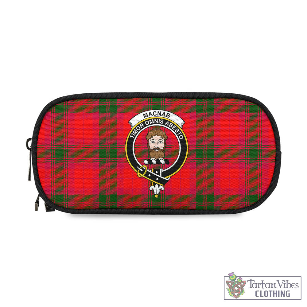 Tartan Vibes Clothing MacNab Modern Tartan Pen and Pencil Case with Family Crest