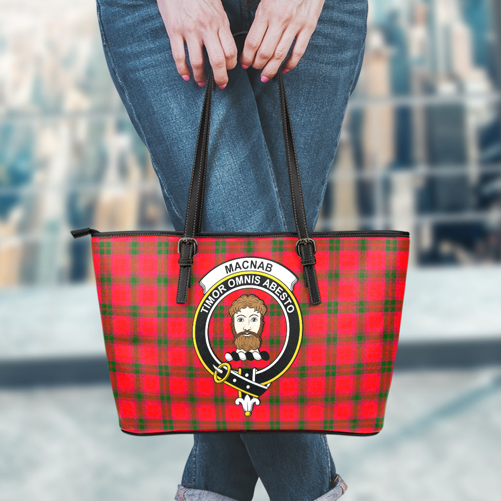 macnab-modern-tartan-leather-tote-bag-with-family-crest