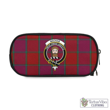 MacNab Old Tartan Pen and Pencil Case with Family Crest