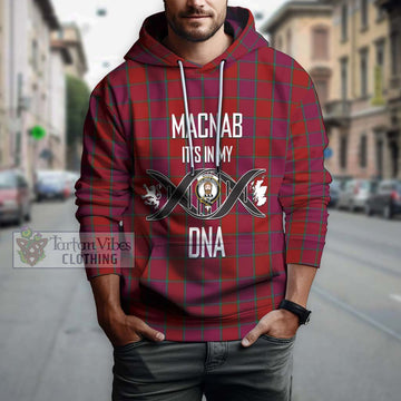 MacNab Old Tartan Hoodie with Family Crest DNA In Me Style