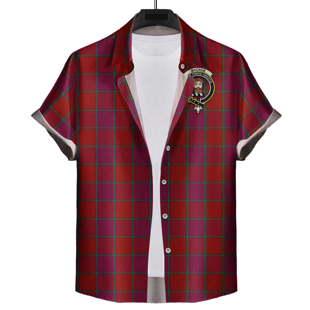 macnab-old-tartan-short-sleeve-button-down-shirt-with-family-crest