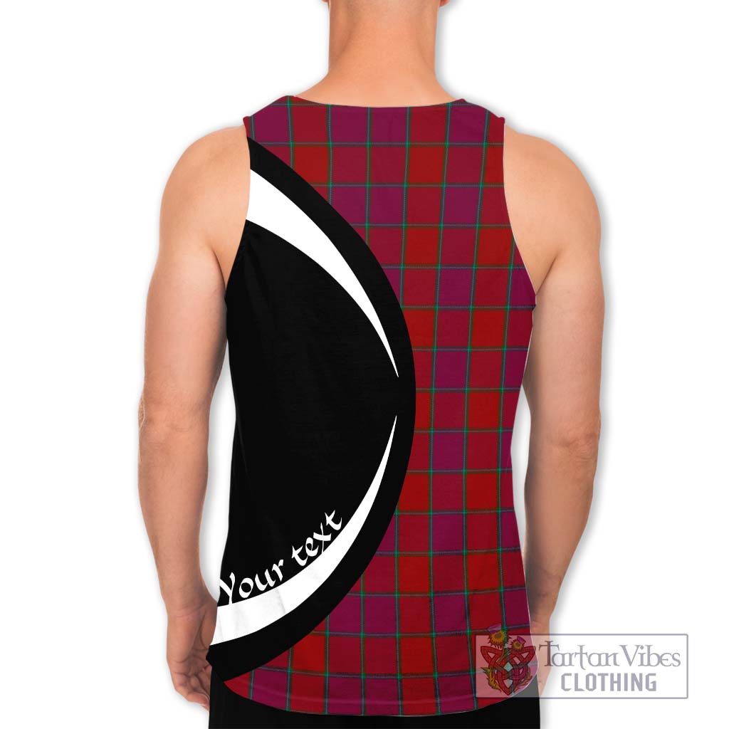 MacNab Old Tartan Men's Tank Top with Family Crest Circle Style - Tartan Vibes Clothing