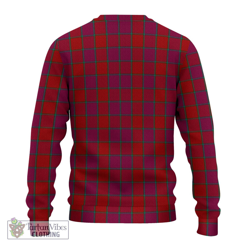 MacNab Old Tartan Knitted Sweater with Family Crest DNA In Me Style - Tartanvibesclothing Shop