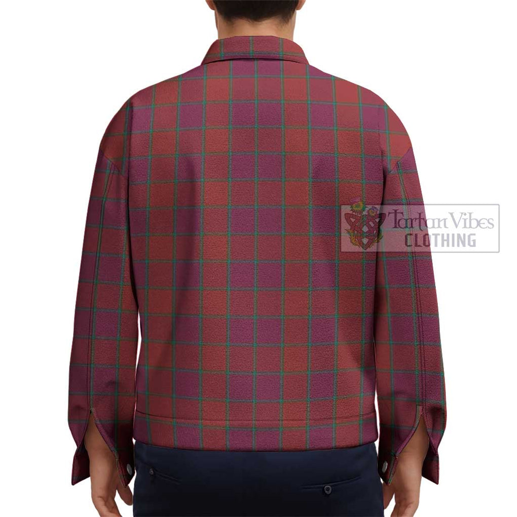 MacNab Old Tartan Unisex Lapel Cotton Jacket - Tartan Vibes Clothing