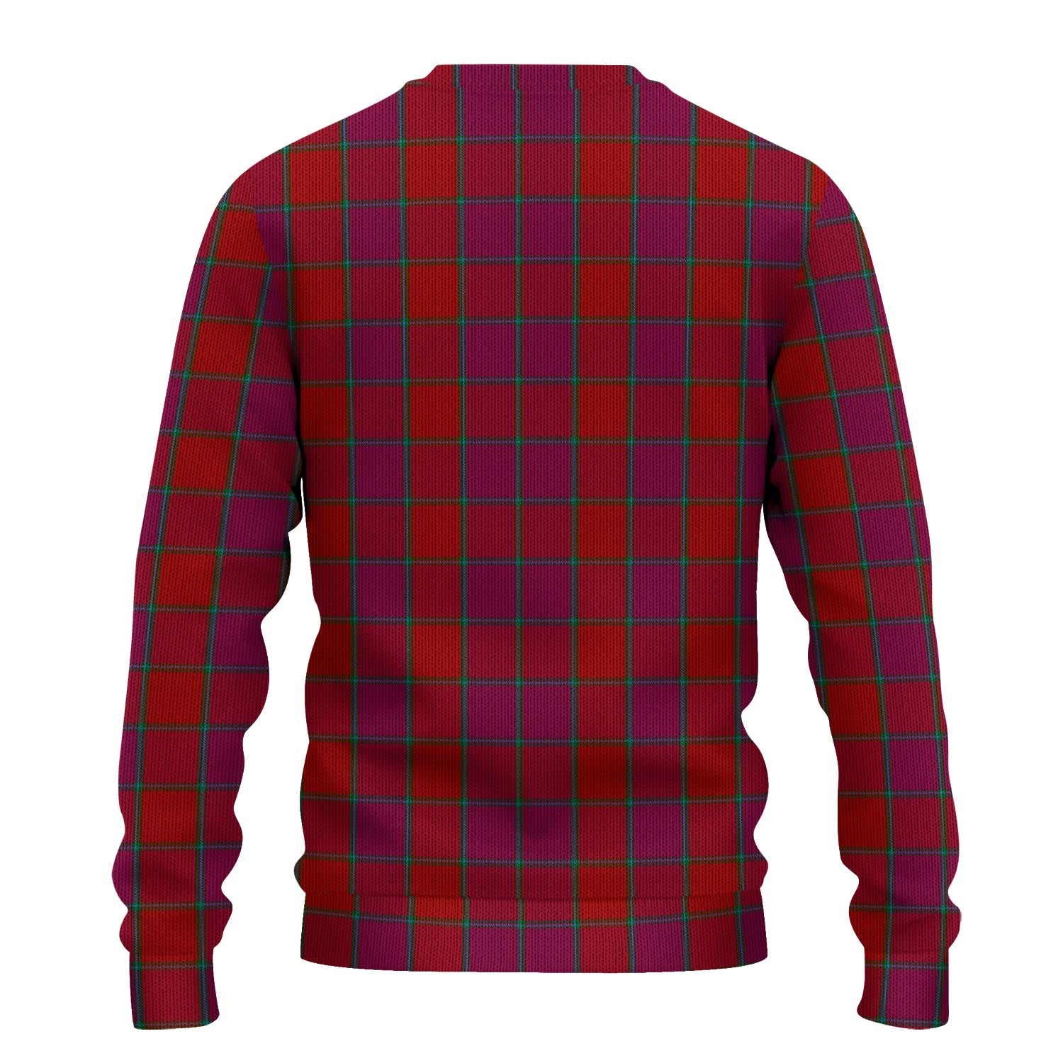 MacNab Old Tartan Knitted Sweater with Family Crest - Tartanvibesclothing