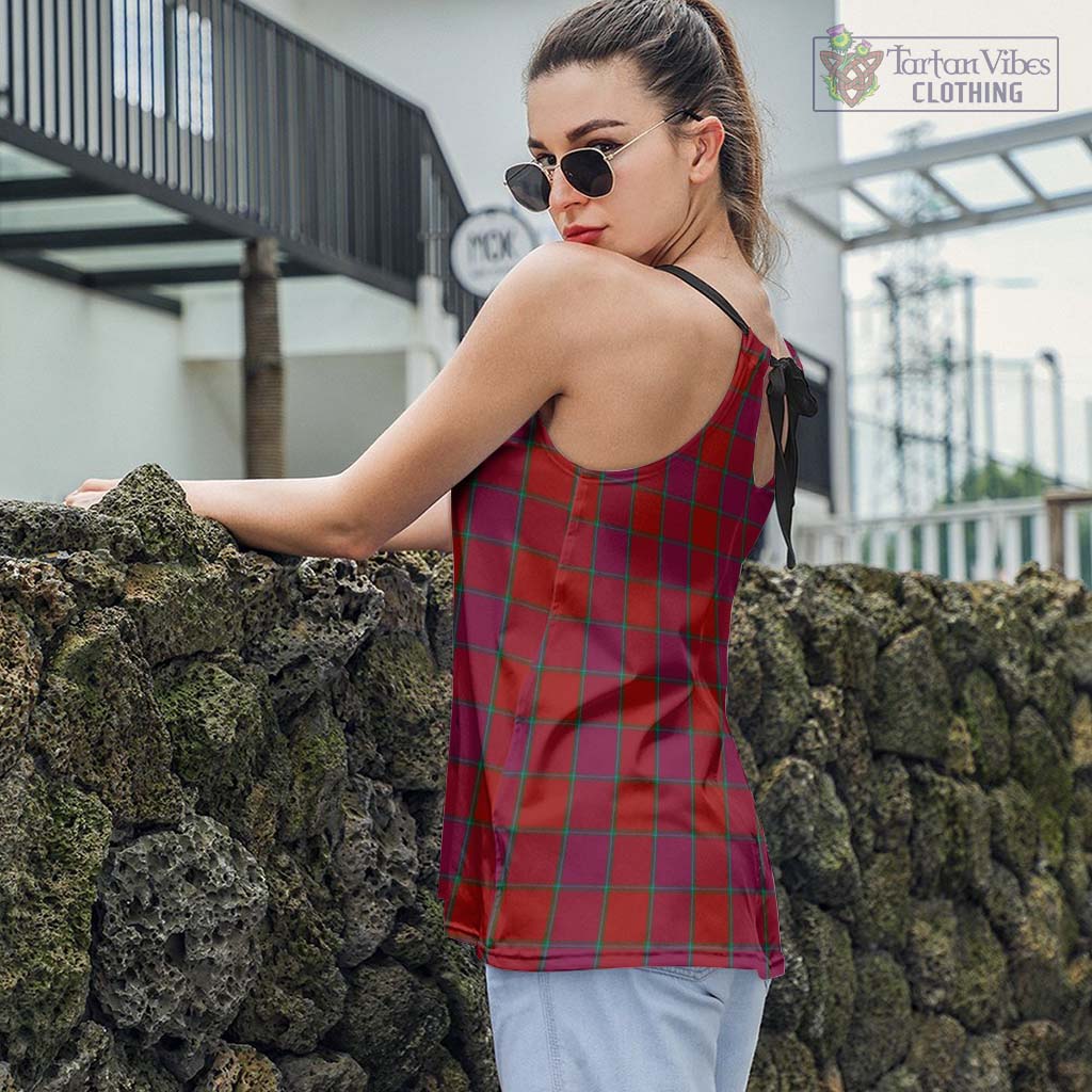 Tartan Vibes Clothing MacNab Old Tartan Loose Halter Neck Camisole