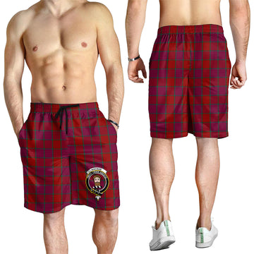 MacNab Old Tartan Mens Shorts with Family Crest