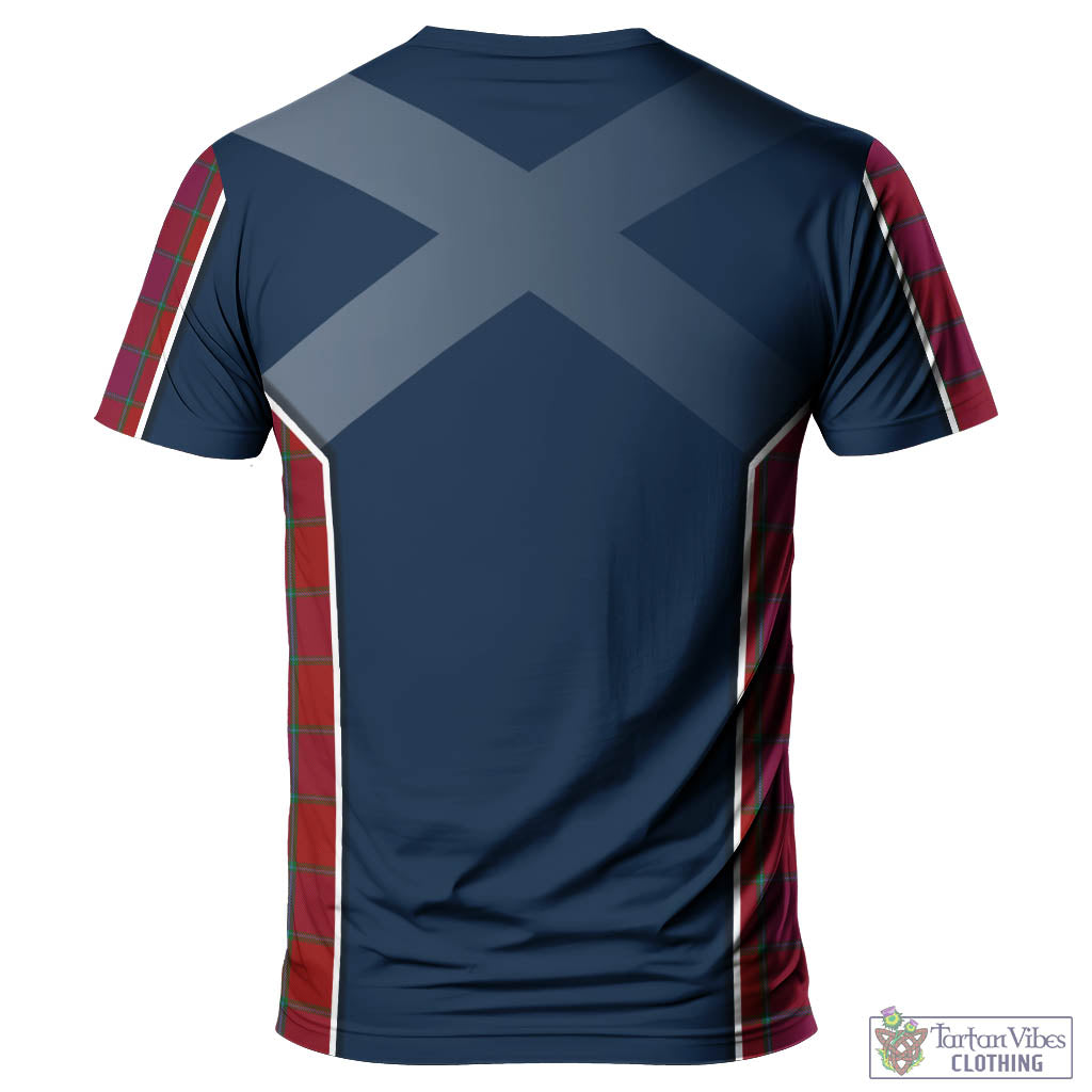 Tartan Vibes Clothing MacNab Old Tartan T-Shirt with Family Crest and Scottish Thistle Vibes Sport Style