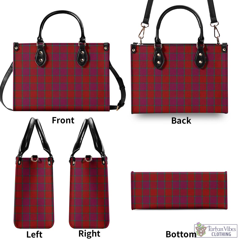 Tartan Vibes Clothing MacNab Old Tartan Luxury Leather Handbags