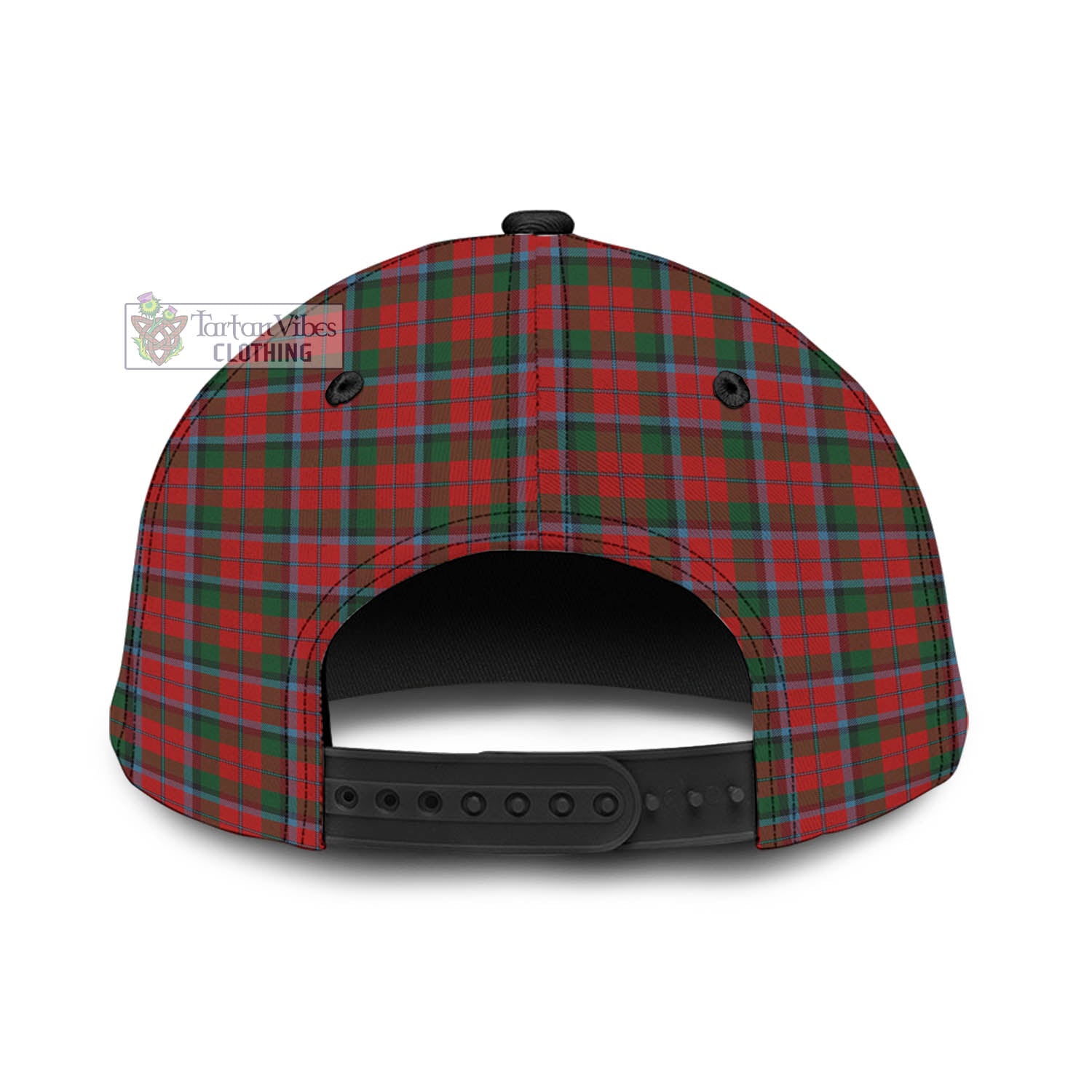 Tartan Vibes Clothing MacNachten Tartan Classic Cap with Family Crest In Me Style