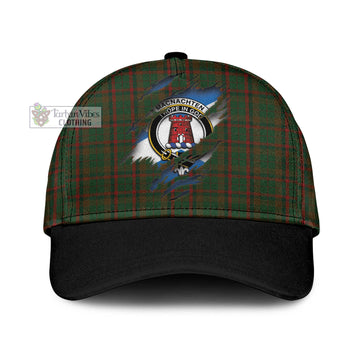 MacNachten Hunting Tartan Classic Cap with Family Crest In Me Style