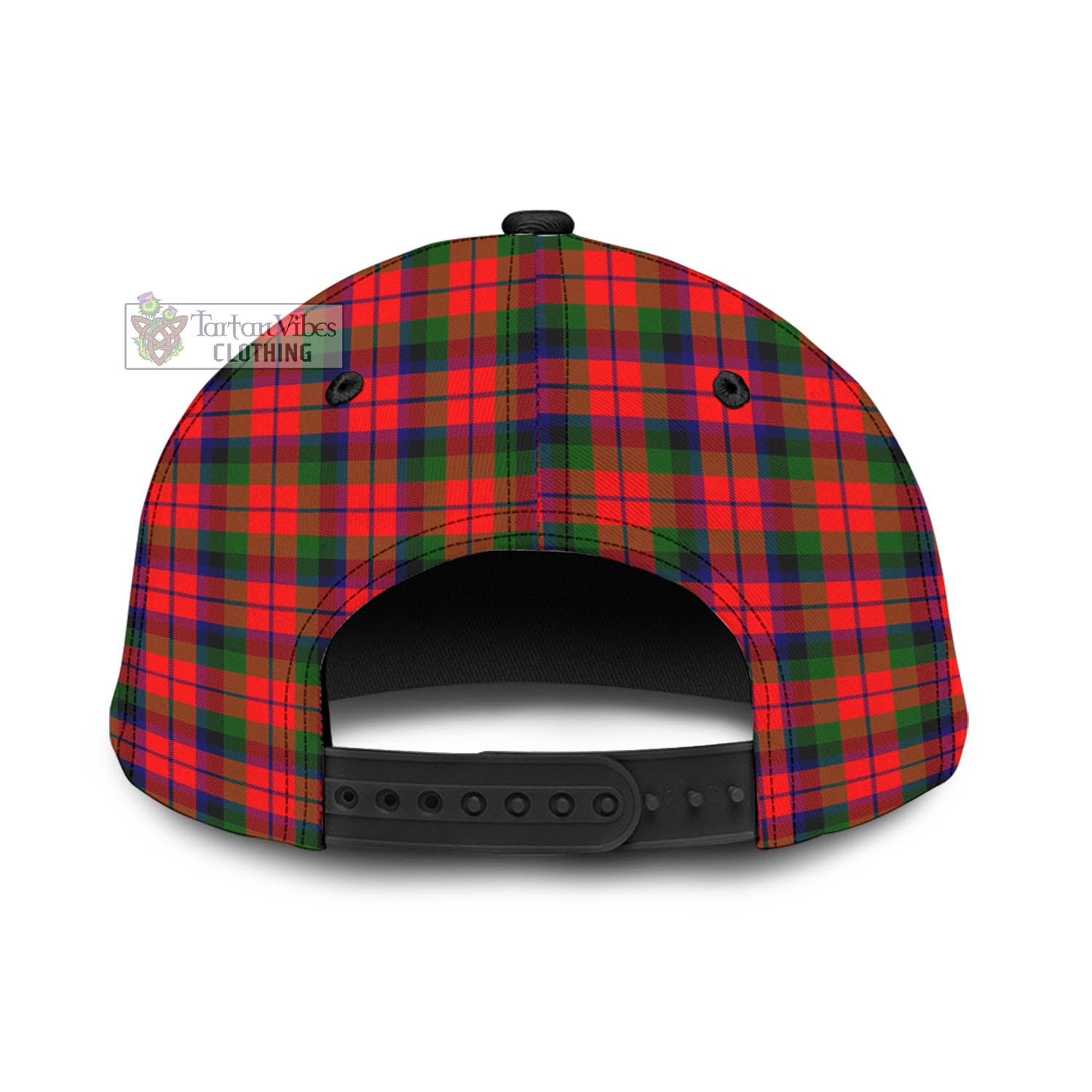 Tartan Vibes Clothing MacNachten Modern Tartan Classic Cap with Family Crest In Me Style