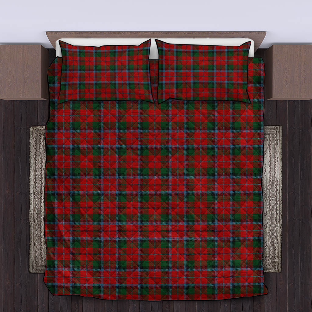 MacNaughton (McNaughton) Tartan Quilt Bed Set King - Tartan Vibes Clothing