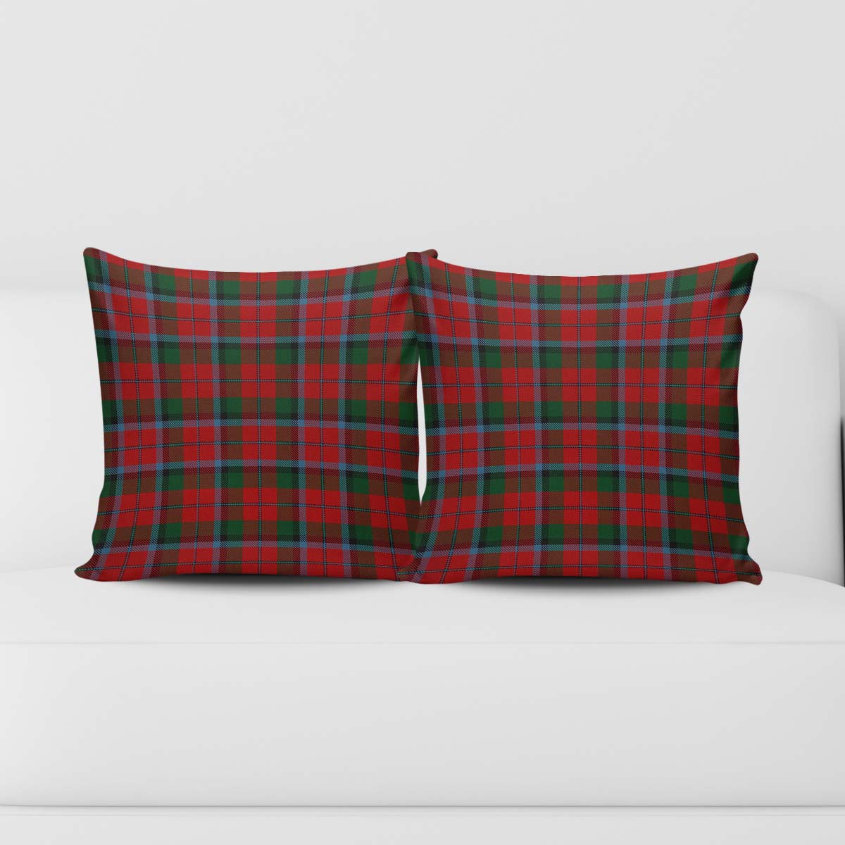 MacNaughton Tartan Pillow Cover Square Pillow Cover - Tartanvibesclothing