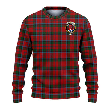 MacNaughton (McNaughton) Tartan Ugly Sweater with Family Crest