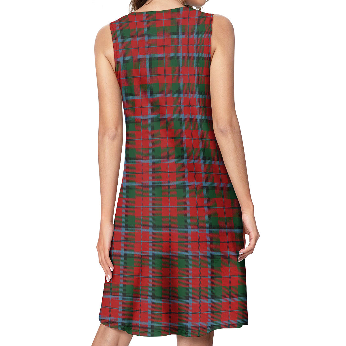 MacNaughton (McNaughton) Tartan Womens Casual Dresses - Tartan Vibes Clothing