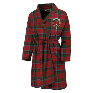 MacNaughton (McNaughton) Tartan Bathrobe with Family Crest