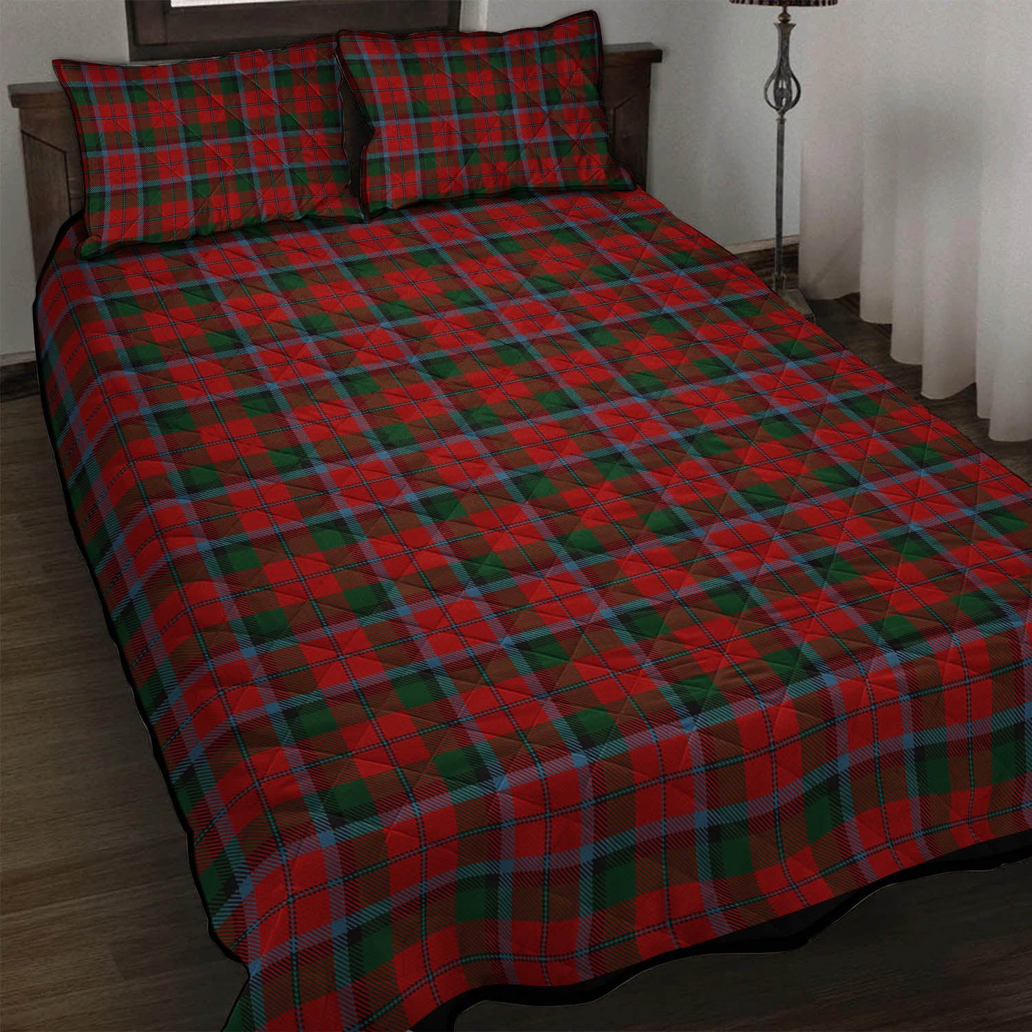 MacNaughton (McNaughton) Tartan Quilt Bed Set - Tartan Vibes Clothing