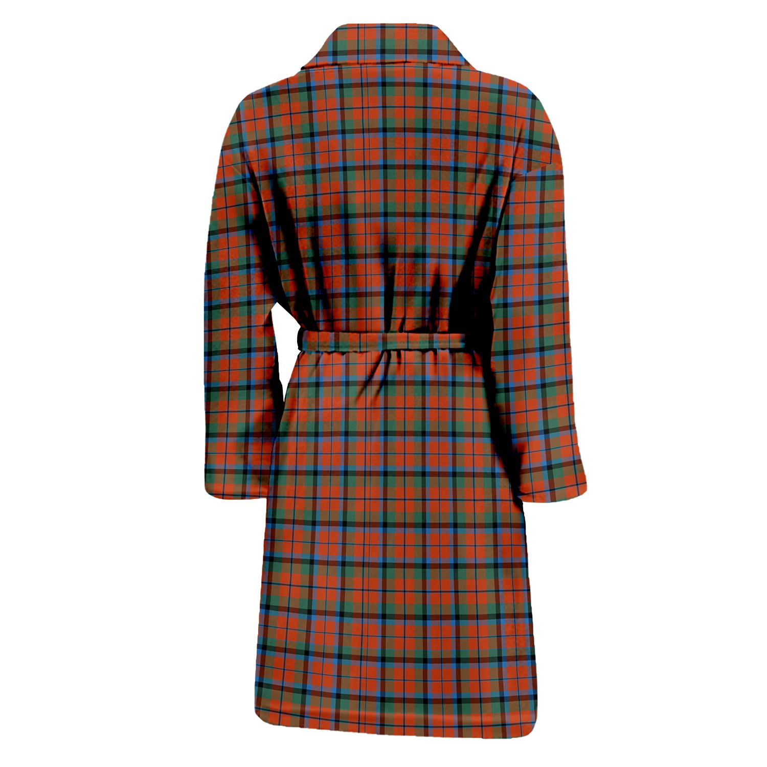 MacNaughton Ancient Tartan Bathrobe with Family Crest - Tartan Vibes Clothing