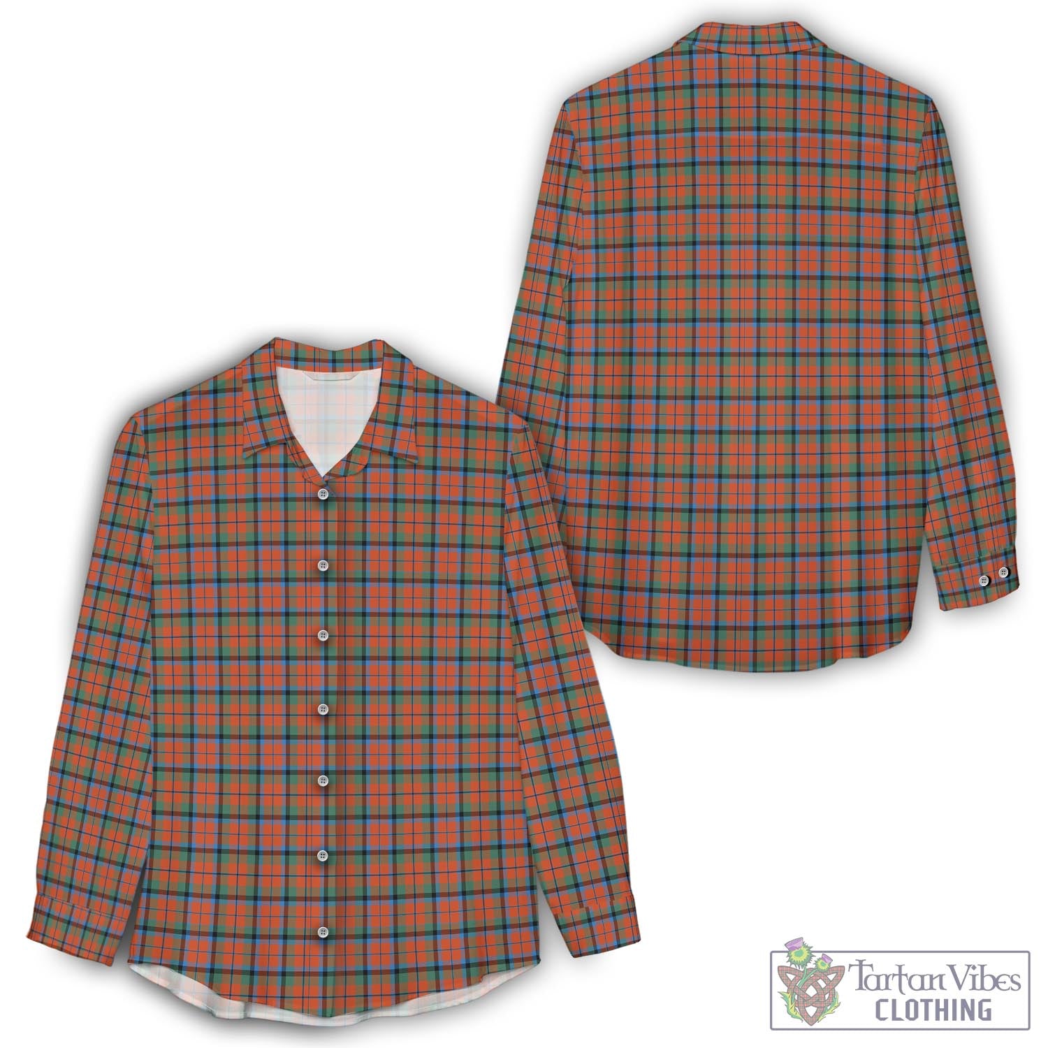 MacNaughton Ancient Tartan Womens Casual Shirt