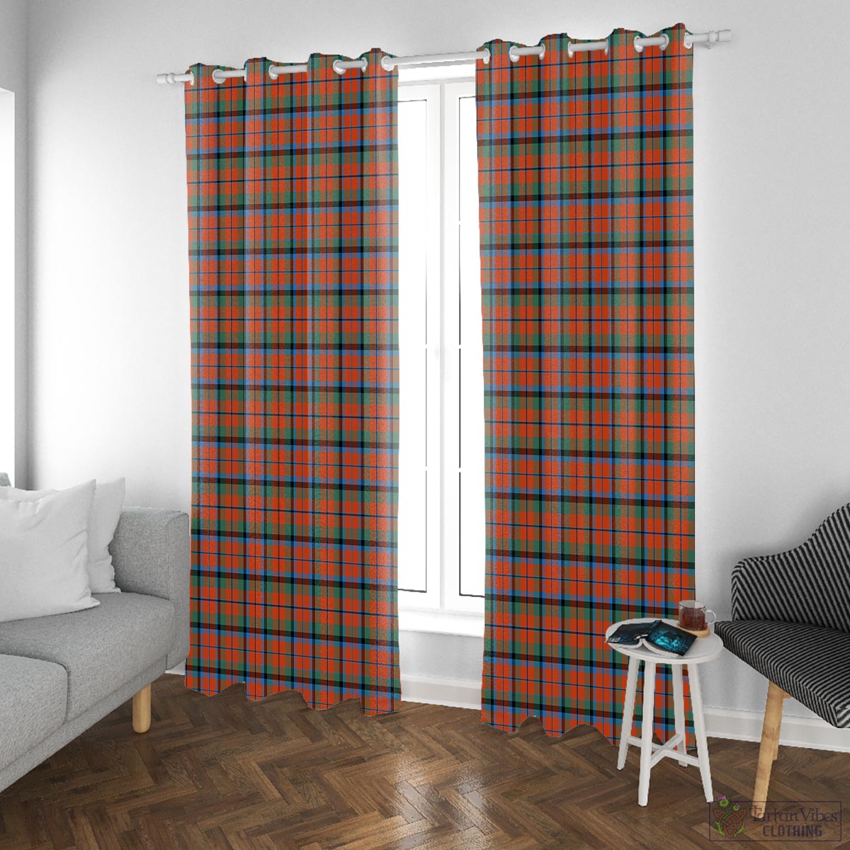 MacNaughton Ancient Tartan Window Curtain