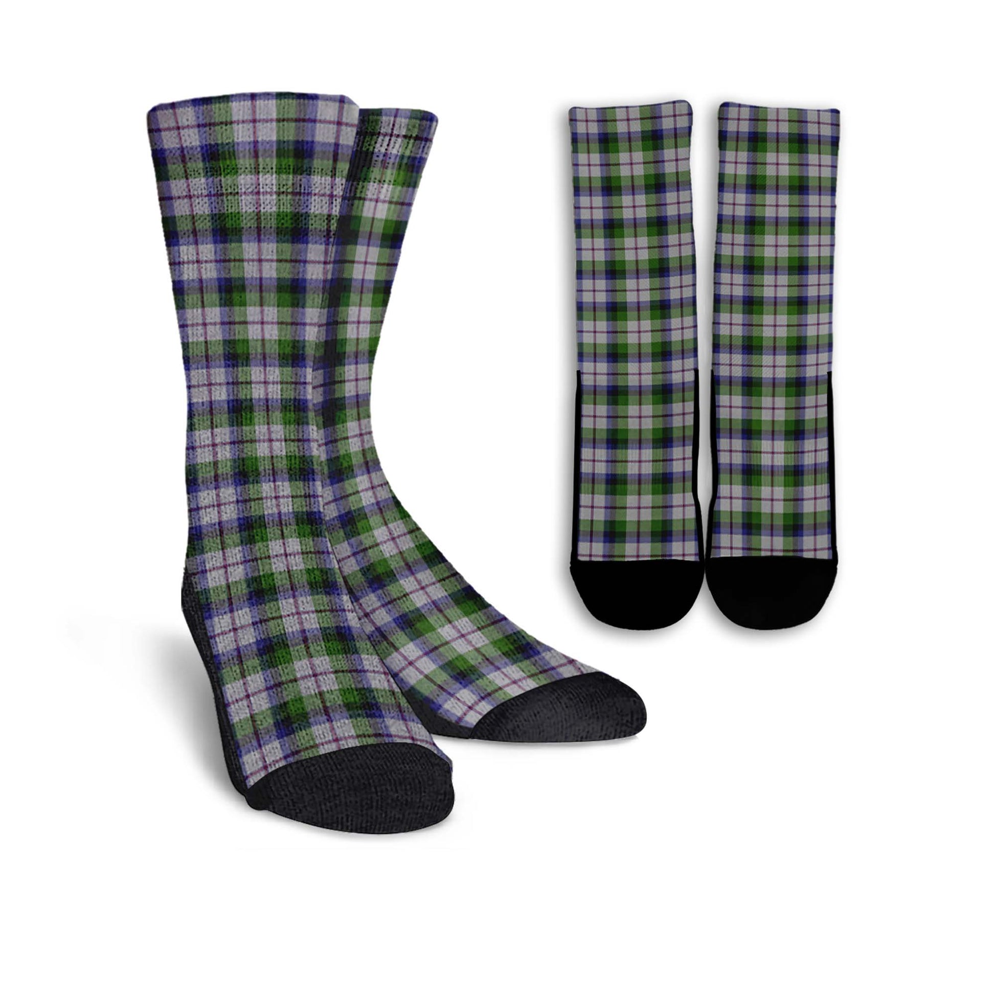 MacNaughton Dress Tartan Crew Socks - Tartanvibesclothing