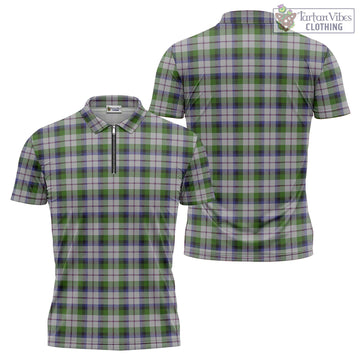 MacNaughton Dress Tartan Zipper Polo Shirt