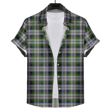 MacNaughton Dress Tartan Short Sleeve Button Down Shirt