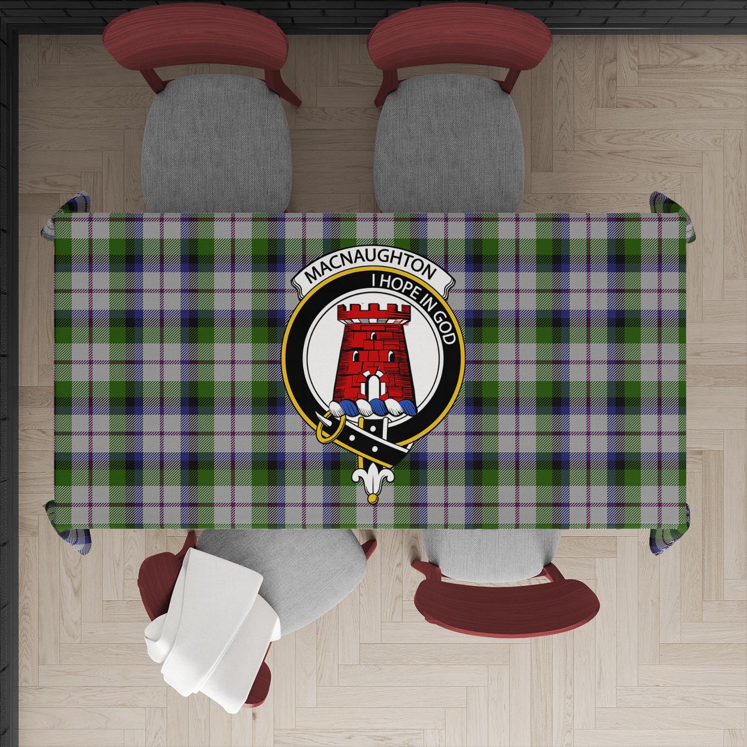 macnaughton-dress-tatan-tablecloth-with-family-crest