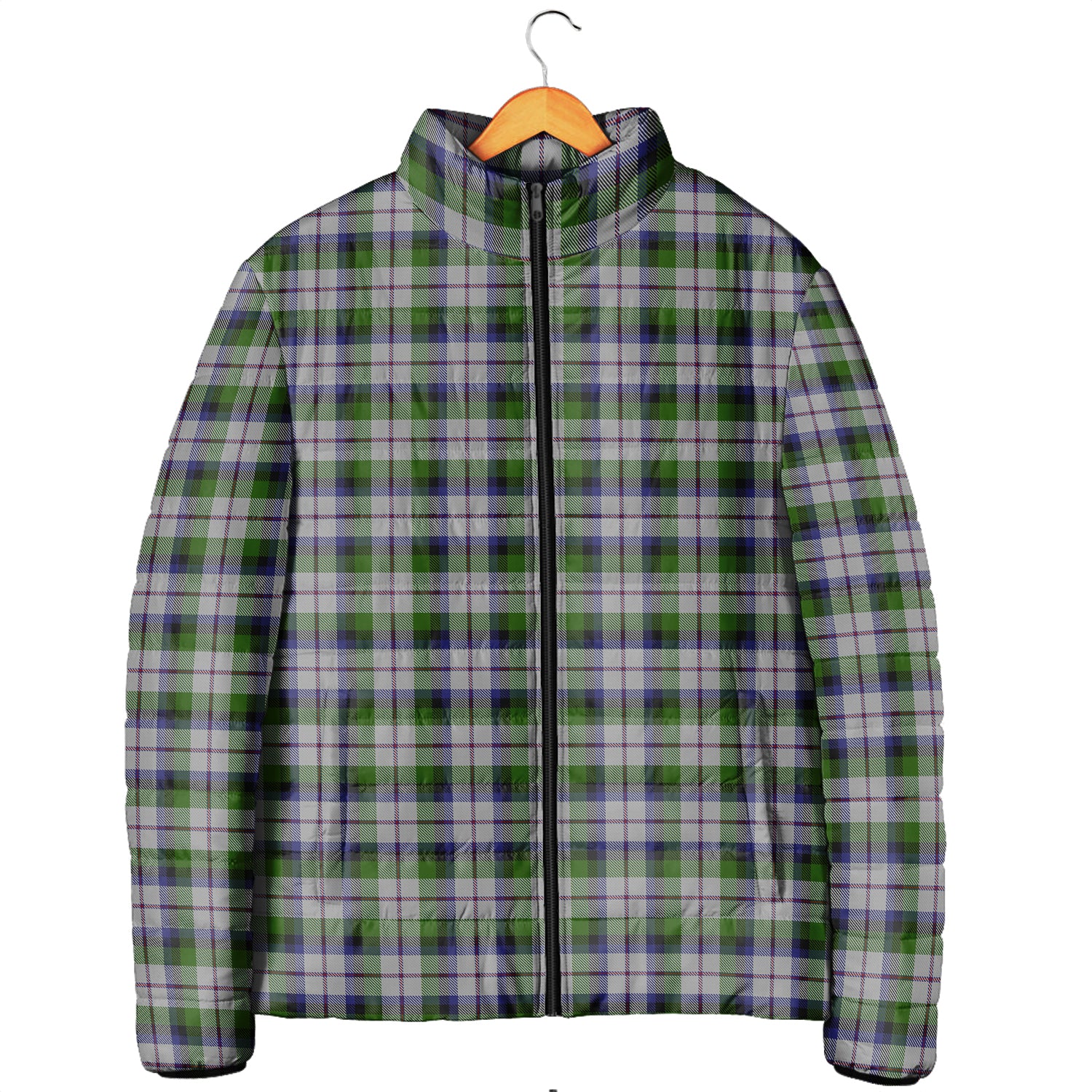 MacNaughton Dress Tartan Padded Jacket Men's Padded Jacket - Tartan Vibes Clothing