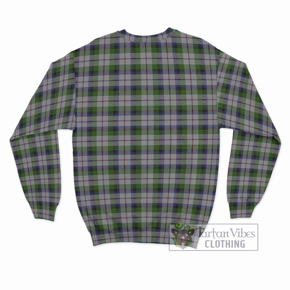 MacNaughton Dress Tartan Sweatshirt with Family Crest DNA In Me Style - Tartanvibesclothing Shop