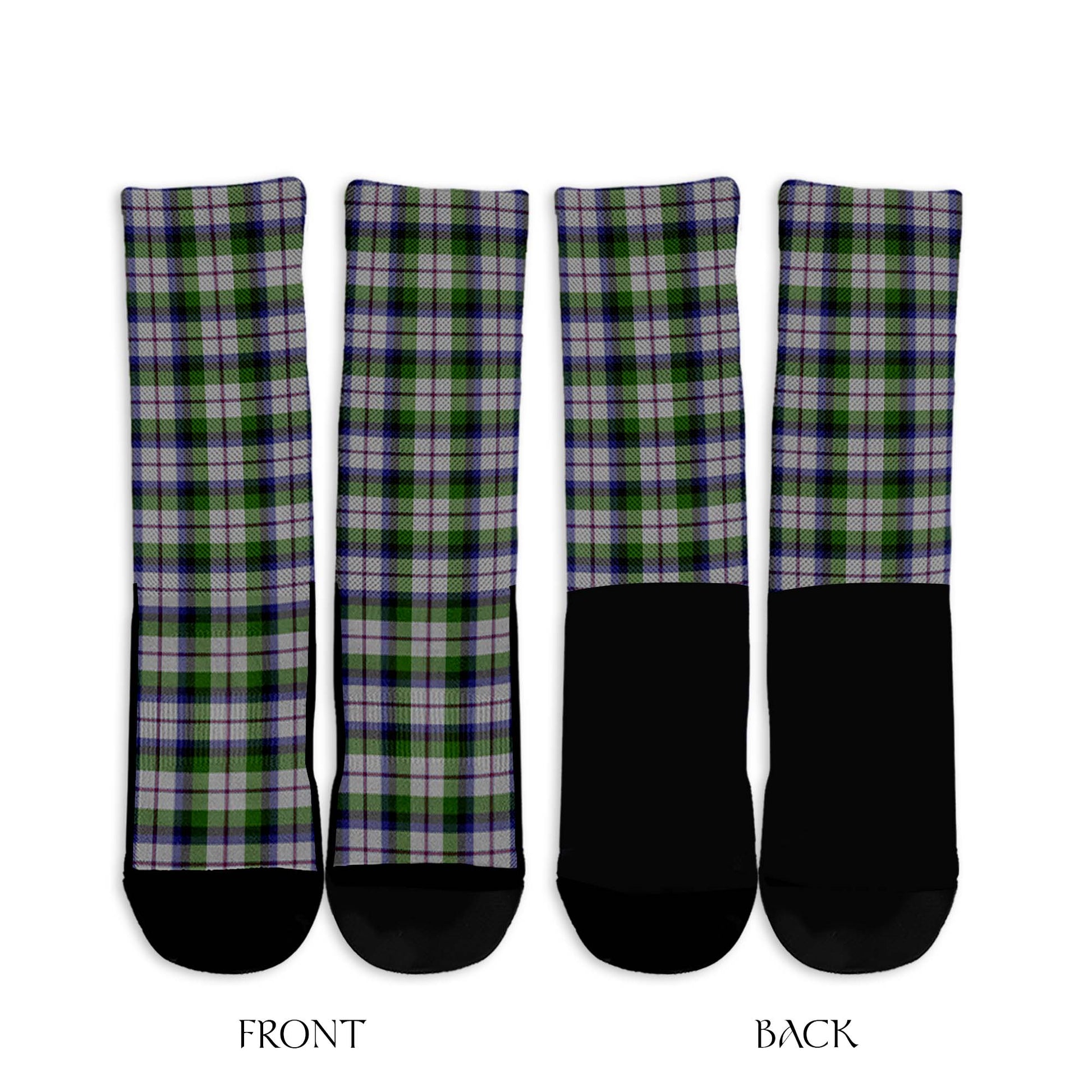 MacNaughton Dress Tartan Crew Socks - Tartanvibesclothing