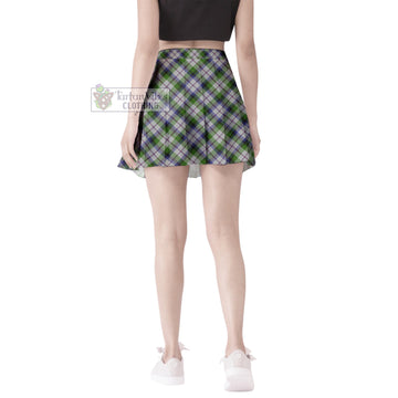 MacNaughton Dress Tartan Women's Plated Mini Skirt Cross Style