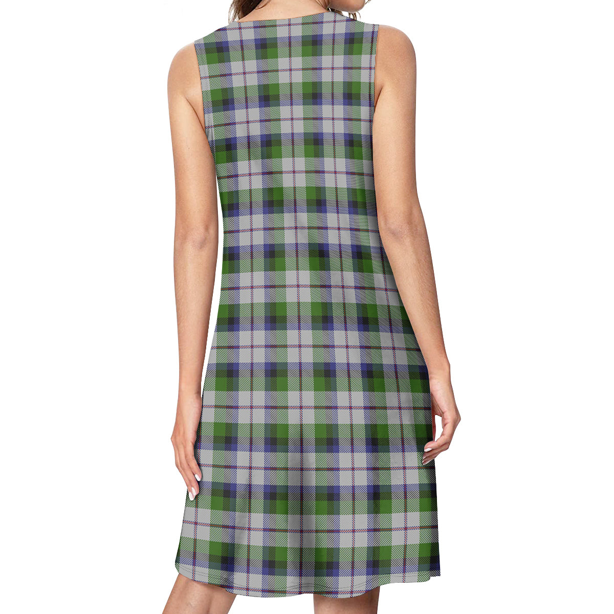 MacNaughton Dress Tartan Womens Casual Dresses - Tartanvibesclothing