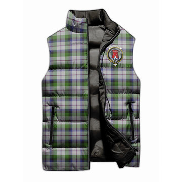 MacNaughton Dress Tartan Sleeveless Puffer Jacket with Family Crest