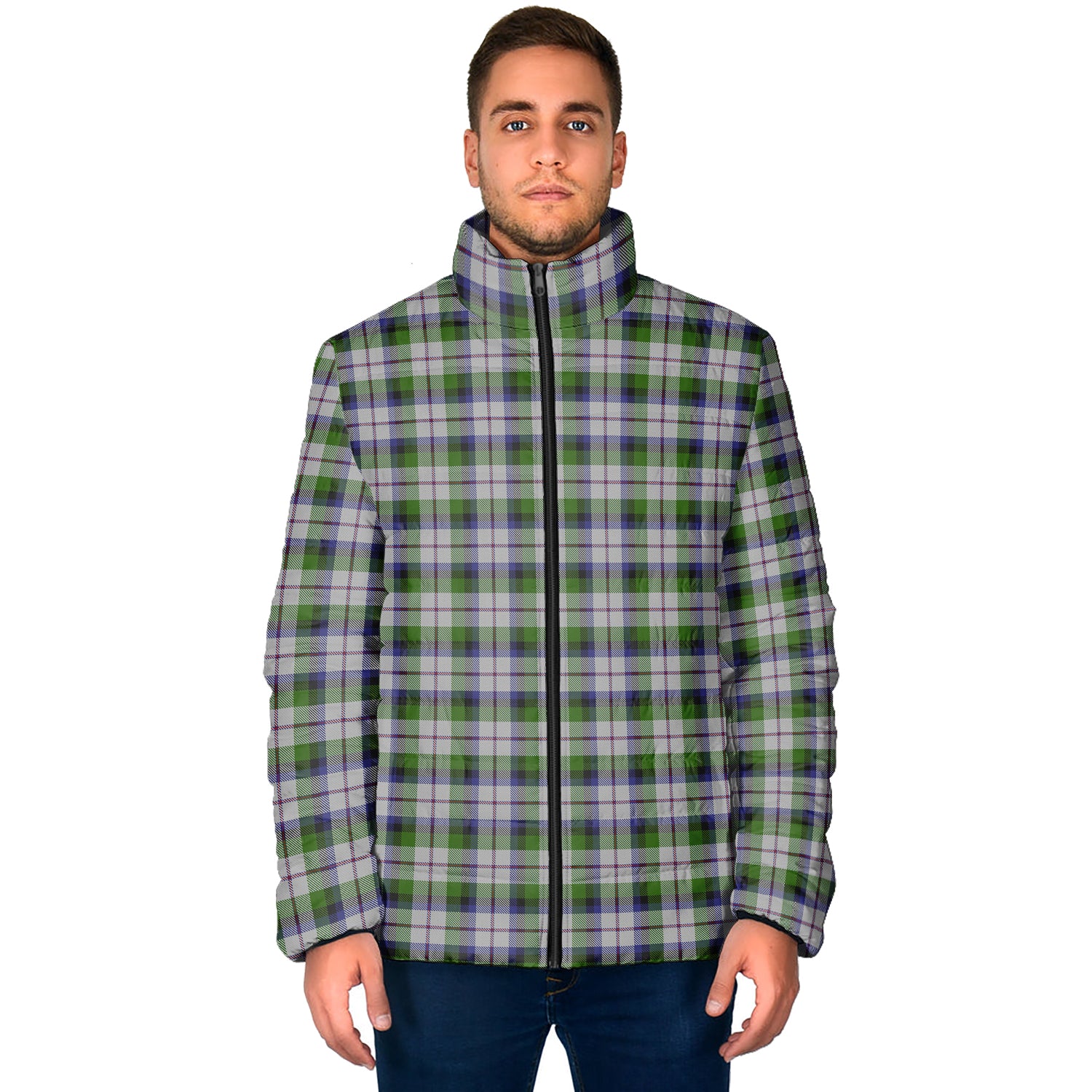 MacNaughton Dress Tartan Padded Jacket - Tartan Vibes Clothing