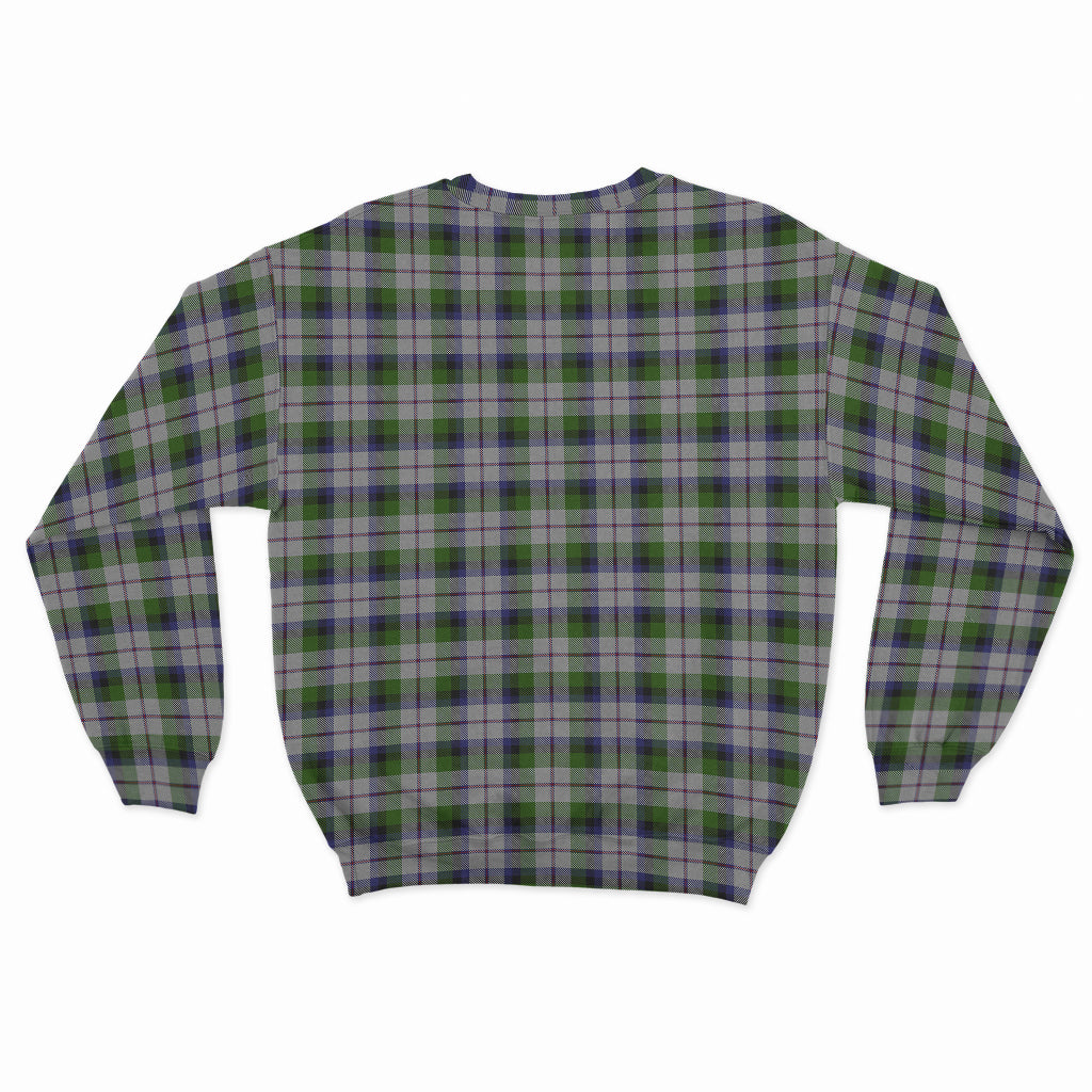 MacNaughton Dress Tartan Sweatshirt with Family Crest - Tartan Vibes Clothing