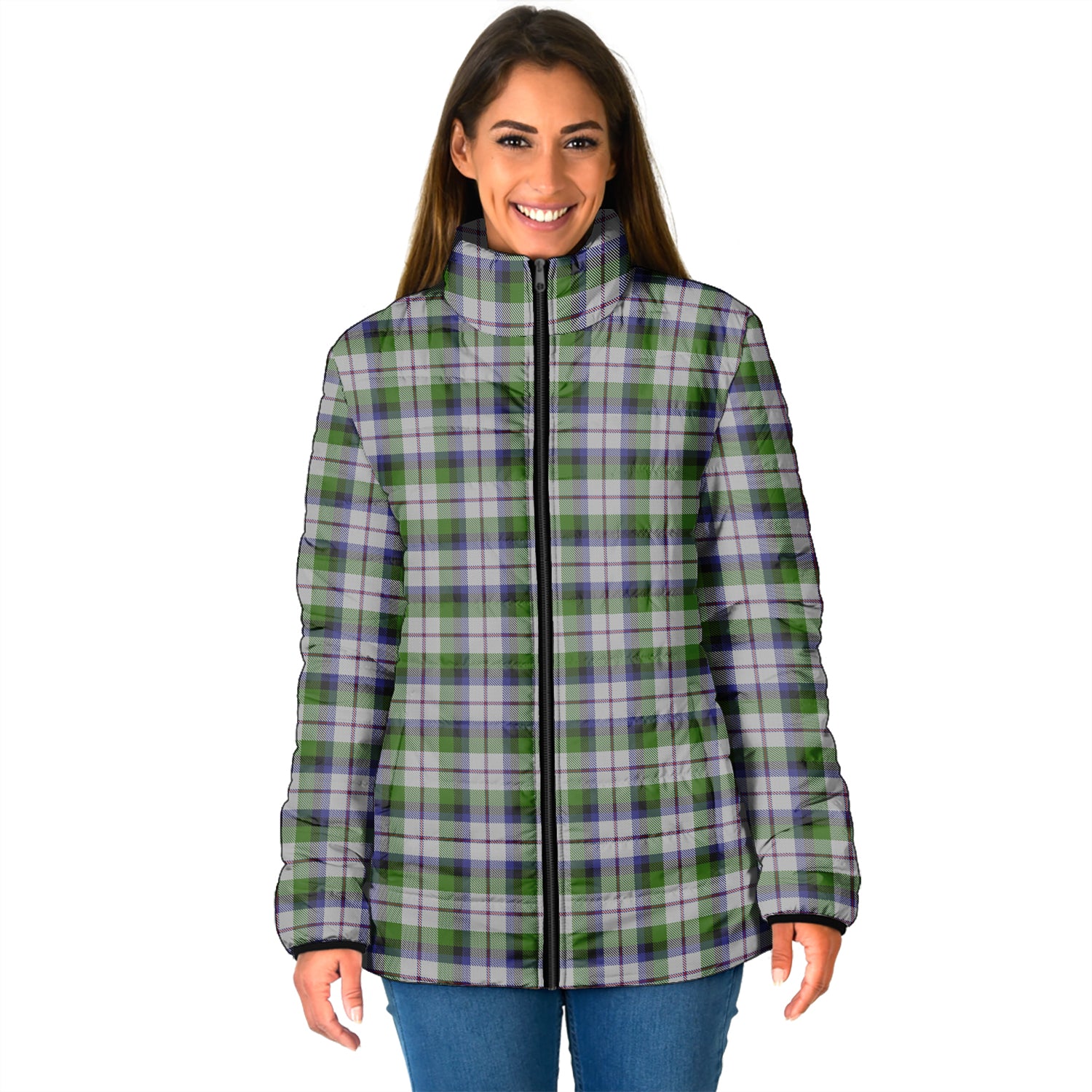 MacNaughton Dress Tartan Padded Jacket - Tartan Vibes Clothing