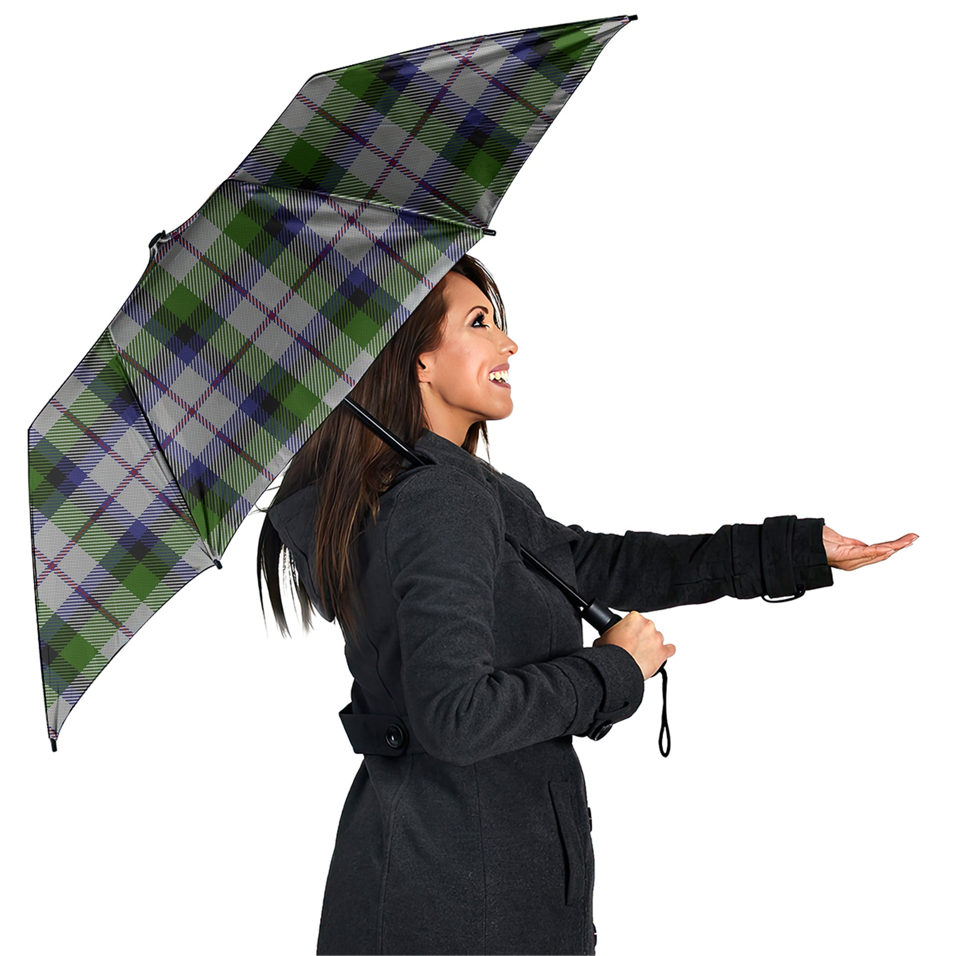 MacNaughton Dress Tartan Umbrella - Tartanvibesclothing