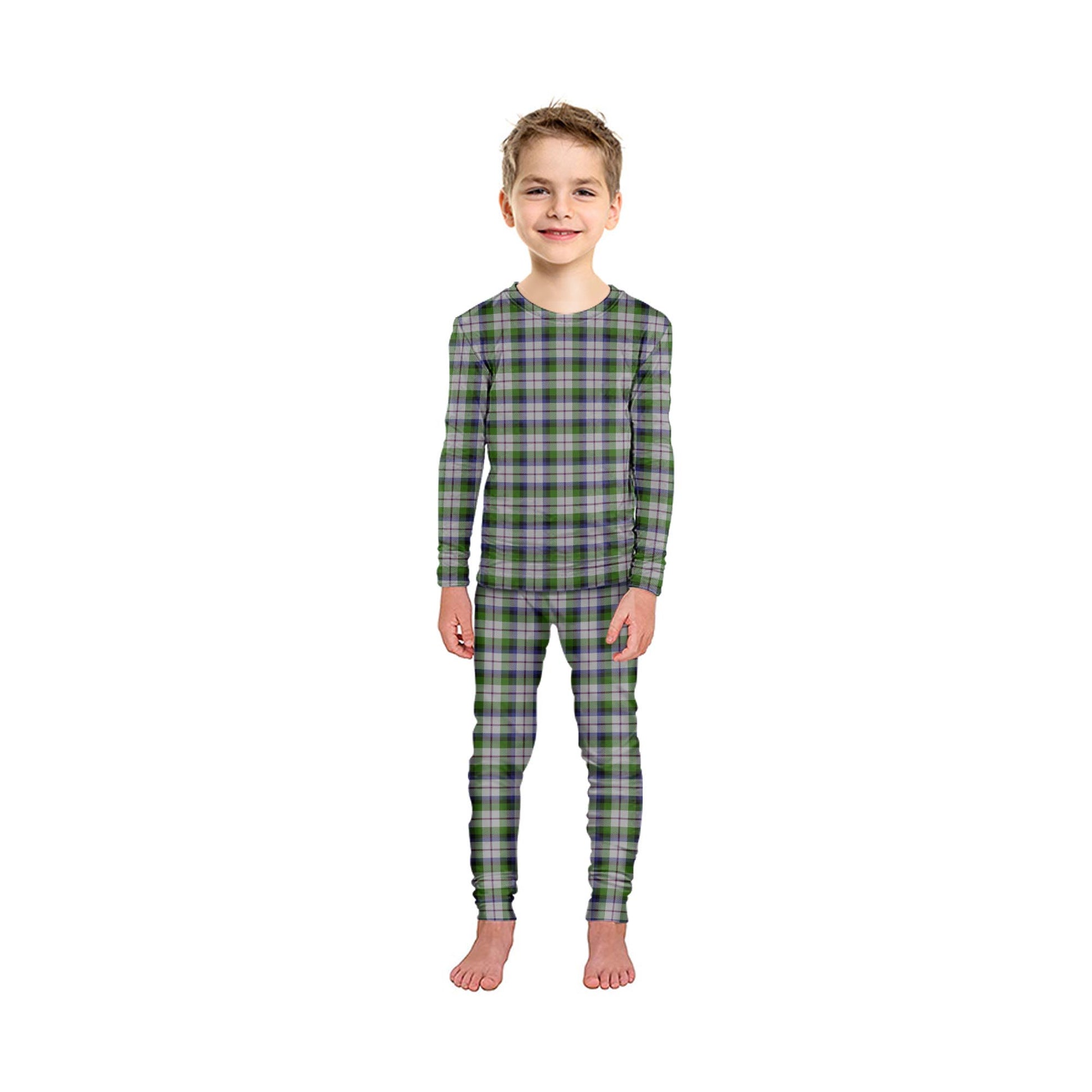 MacNaughton Dress Tartan Pajamas Family Set - Tartan Vibes Clothing